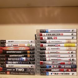 PS3 Games $10 Each