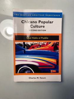 Chicano Popular Culture Second Edition Que Hable el Pueblo Charles M. Tatum