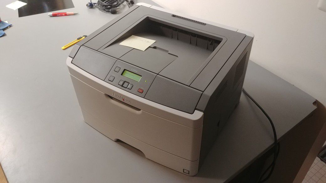 Lexmark E360d Small Office Printer - No Cartridge - Untested