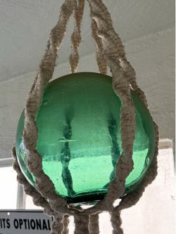 11”Japanese glass fishing float