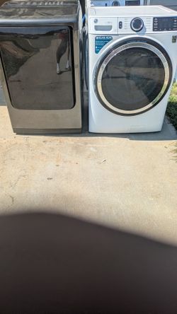 GE washer and Samsung dryer 300$