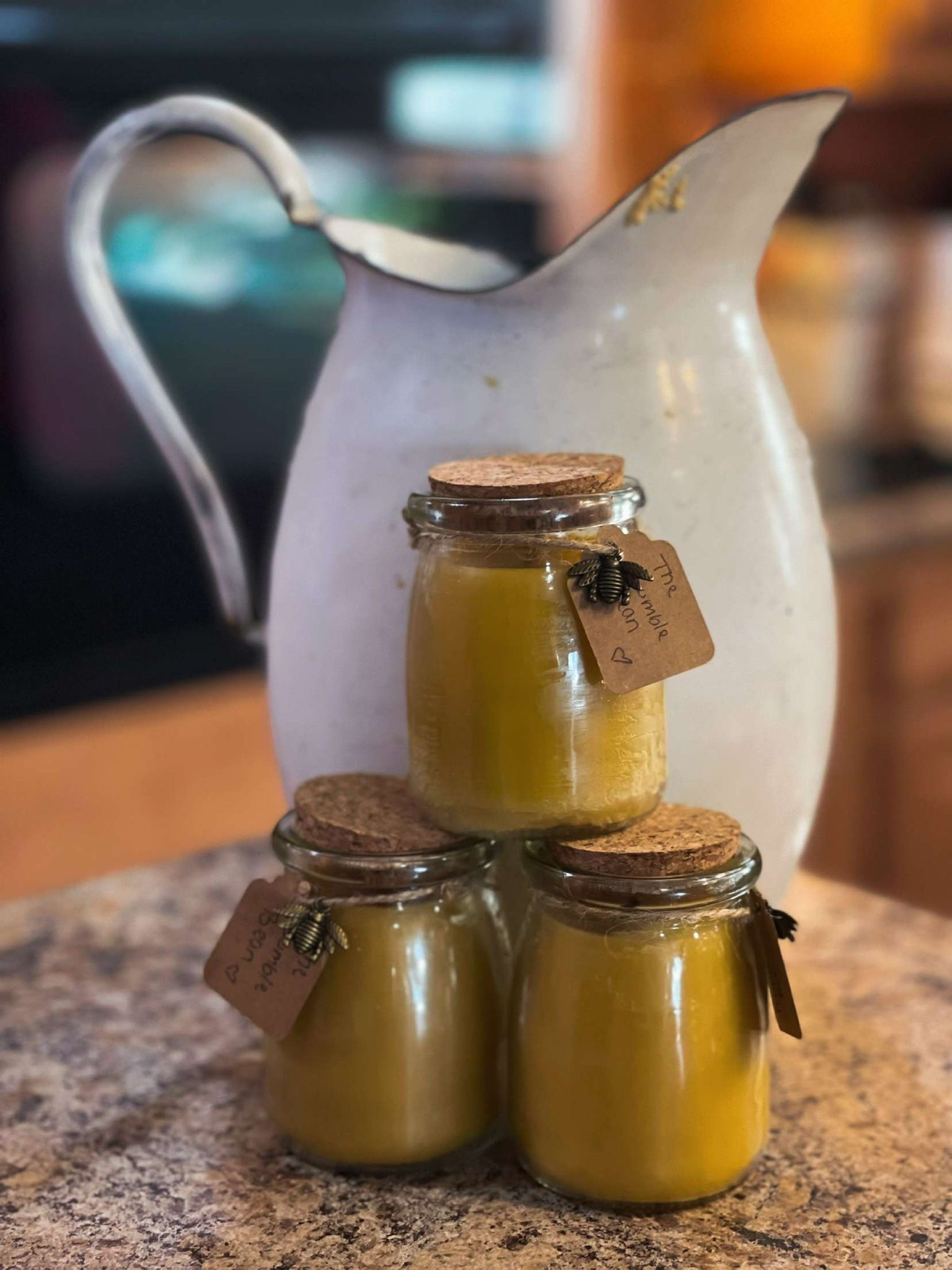 Handmade Beeswax Candle