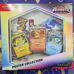 Pokémon Prismatic Evolutions Poster Collection Box 