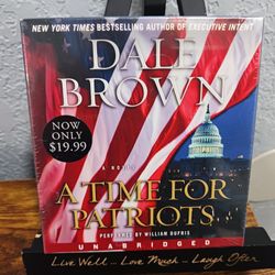 Brand-New Dale Brown's A Time For Patriots (Audiobook 11 CDs, 13 Hours) 