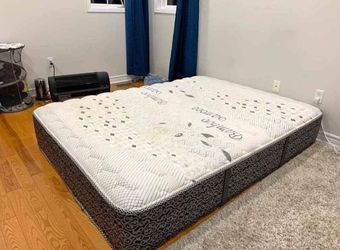 Brand New All Size Mattress | Optional Box & Metal Frame