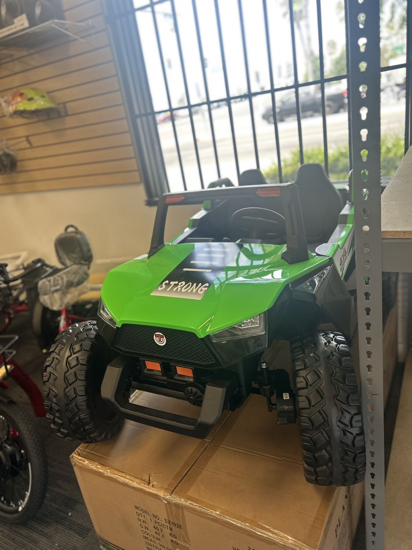 Red Tiger All Terrain UTV Ride On Toy For Kids.