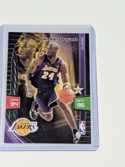 2009 Panini Adrenalyn XL Kobe Bryant Los Angeles Lakers trading card
