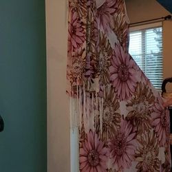 Pink Dress For Woman, Size S