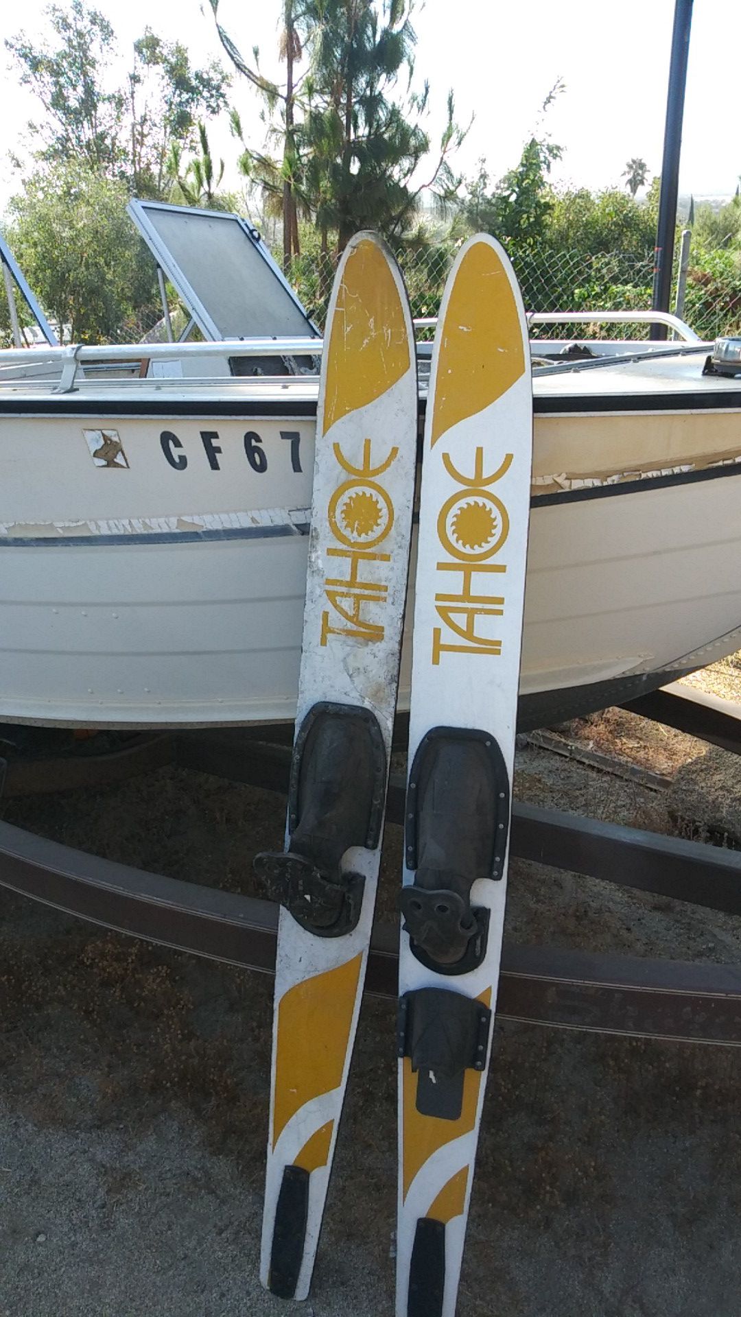 Tahoe water skis