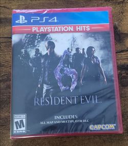 Resident Evil 6 PS4 PlayStation Hits new