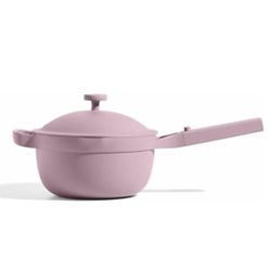 Our Place Perfect Pot - Mini 2.5 Qt Nonstick Ceramic Sauce Pan with Lid | Versatile Cookware for Stovetop and Oven | Steam, Bake, Braise, Roast | PTFE