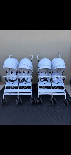 BabyGap Classic Side by Side Double Stroller/ BabyGap/ Stroller/ kids/ toddler/ twins/ baby/ travel