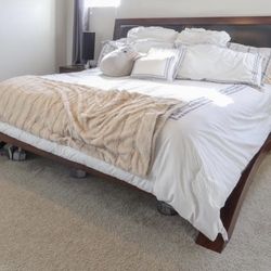King bed Frame ($120) 