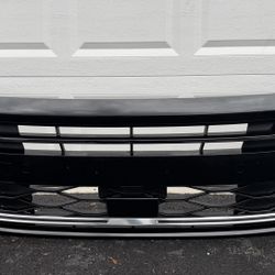 BLACK HYUNDAI SONATA 2024 2025 2026 FRONT BUMPER