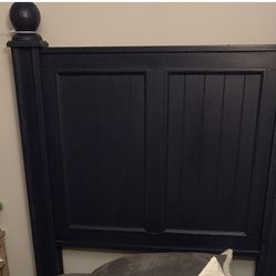 Bed frame solid wood twin size