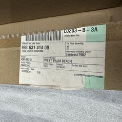 1(contact info removed) Porsche 911 993 Right Tail Light (contact info removed)1400 OEM Used