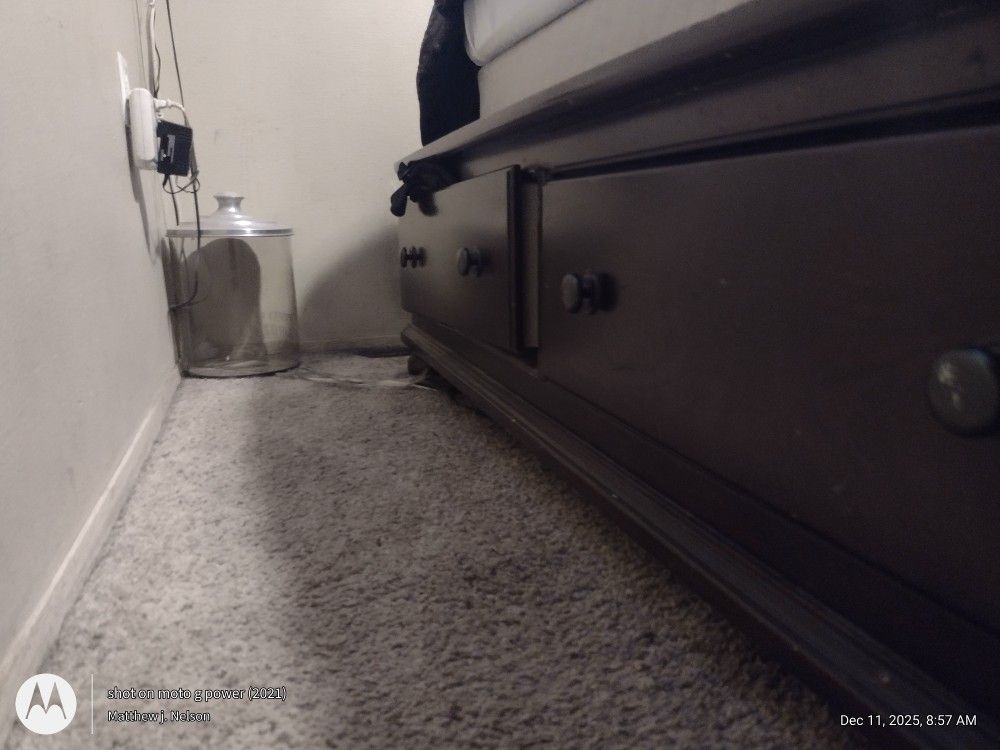 King Bed Frame Two Drawer