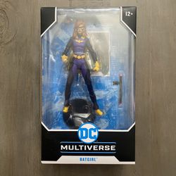 In Hand, Brand New, Never Opened McFarlane DC Multiverse Gotham Knights - Batgirl - 7” Action Figure