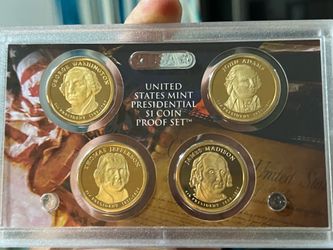 2007 United States Mint Presidential $1 Coin Proof Set.