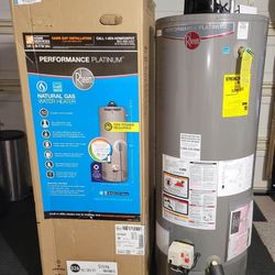New 50 gal Gas Water Heater (includes installation)