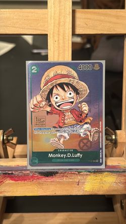 One piece - 1 year anniversary stamp - luffy -MP