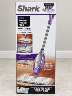 Shark Professional Electronic Steam Pocket Mop SE450 – Corded Steam Mop + Washable Pads