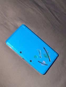 Modded 3DS 128GB (Japan Only Light Blue color)