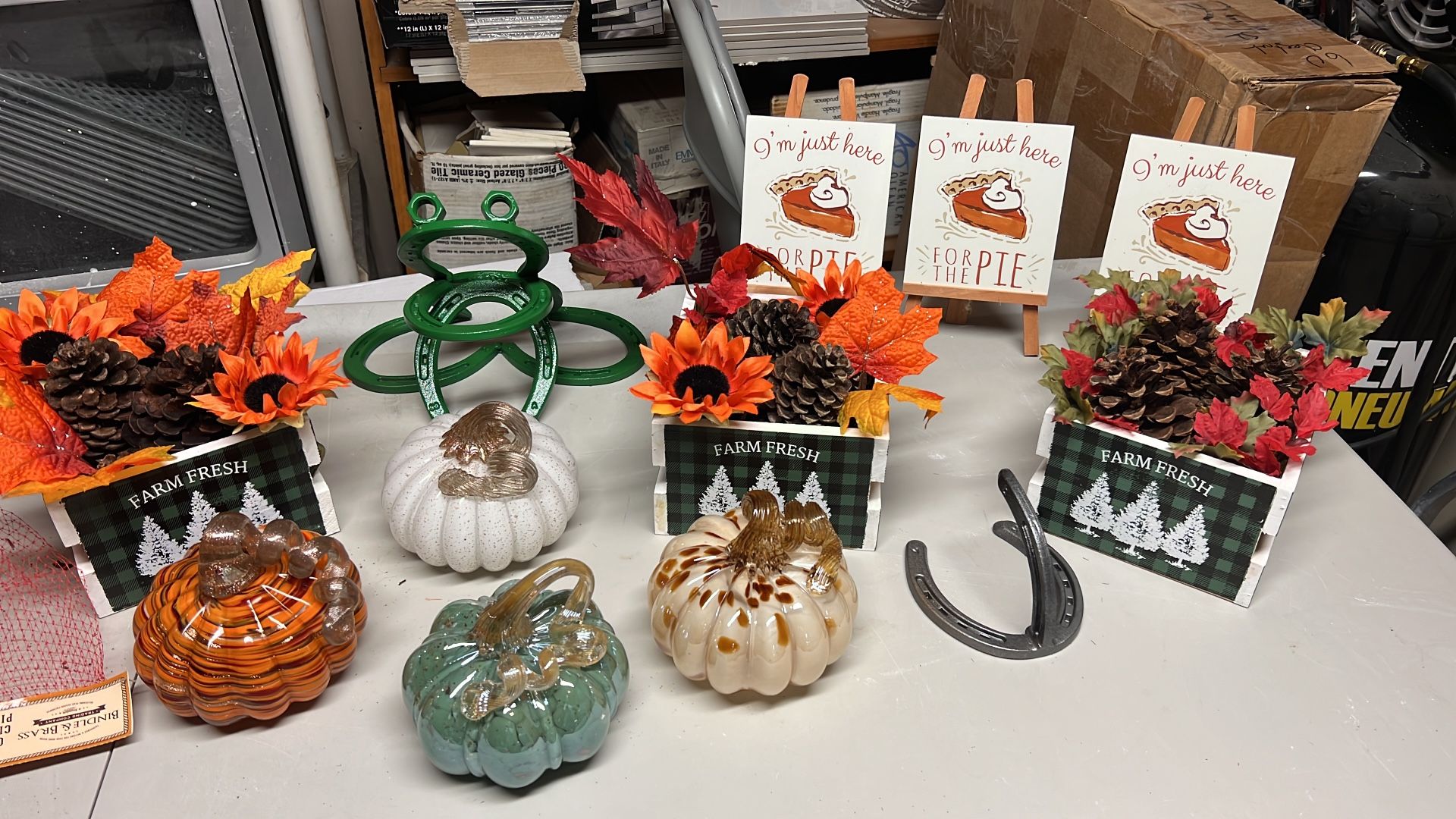 Blown Glass Pumpkins