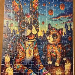Cat & Dog Photo Puzzle 