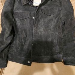 All Saints Leather Jacket Size XXL Brand New