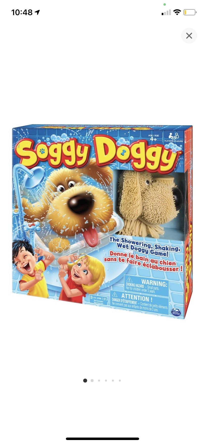 Soggy Doggy Board Game