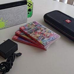 Nintendo Switch OLED SPLATTON EDITION 