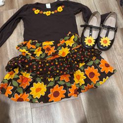 Long Sleeve Shirt Size 7 And The Skirt size 8 $8.00