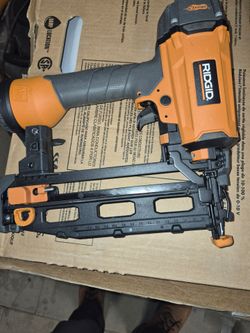 Ridgid air finish nailer