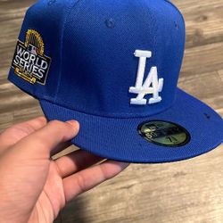 LA Dodgers Hat Size 7-5/8