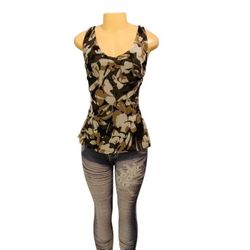 Chico’s Sz 3 Petite Woman Top 