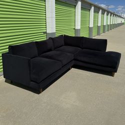 Black Sectional