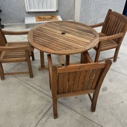 Teak Patio Table