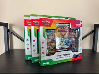Pokemon First Partner Illustration Collection Box