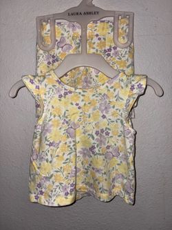 12 month Baby Floral Shorts Set