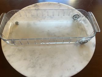 Clear Plastic Refrigerator Door Bin