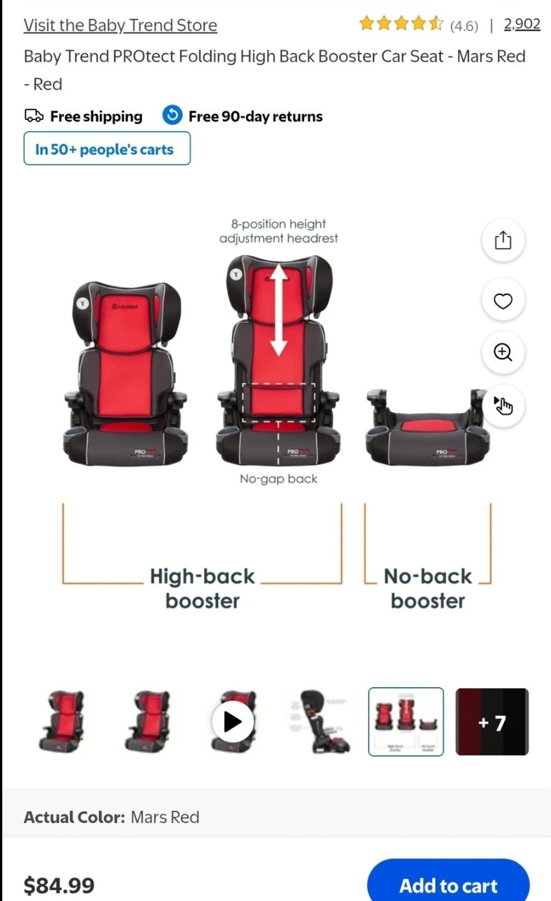 phil & teds dash double stroller - red Phil&teds Dash™ Cute Red Leather Mini sap_subseries:penn Length - Action:30