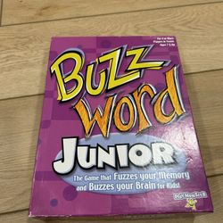 Buzz Word Junior Game