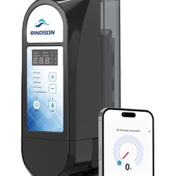 Smart Salt Chlorinator System for Inground Pools- Built-in Wi-Fi & App Remote Control, Five-Year Warranty, Smart Salt Chlorine Generator for Pools up 