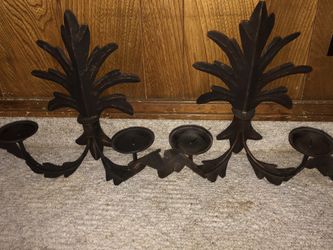 💥brown candle holders💥