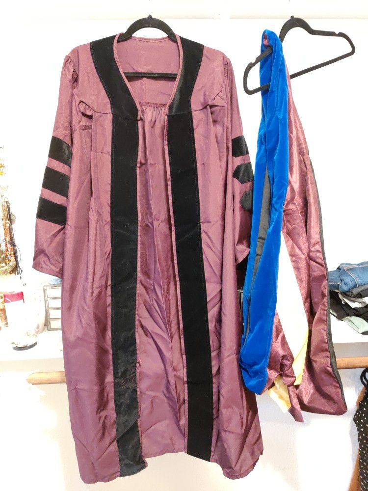 ASU Graduation Gown, Hood And Cap - Doctorate Package