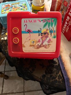 Vintage Lunch and Tunes Lunch Box