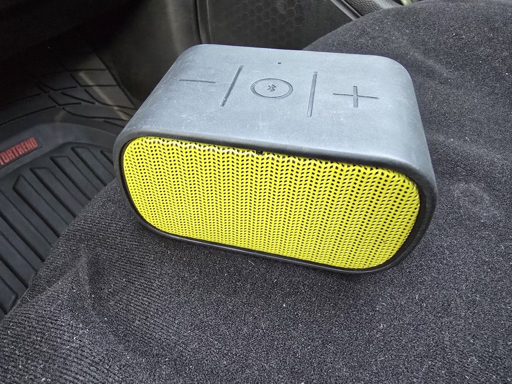 UE Mini Boom Bluetooth Speaker By Logitech.