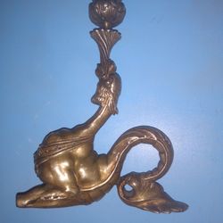 Elegant Vintage Ultra Rare Art Deco Candle Holder