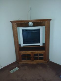 Corner TV Stand